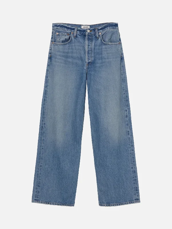 Low Slung Baggy Jean in Libertine