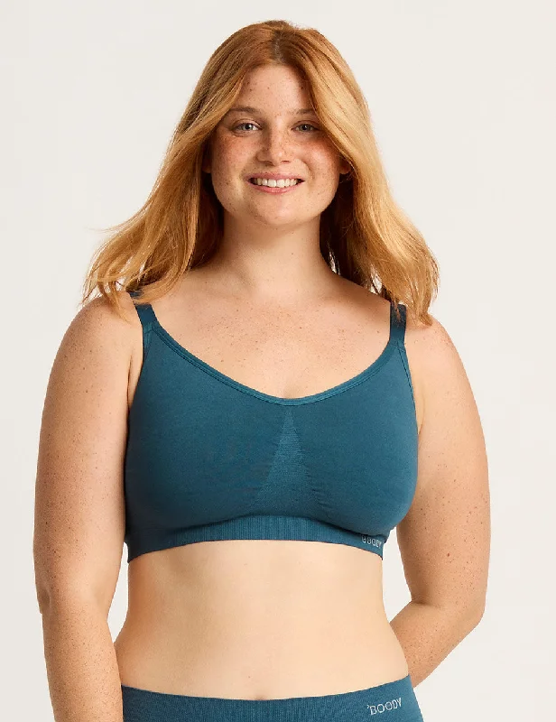 Full Bust Wireless Bra - Teal