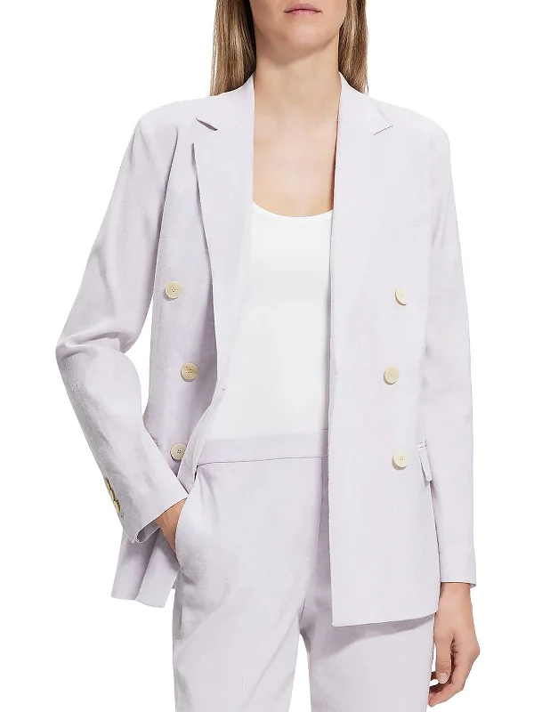 Womens Office Business Double-Breasted Blazer