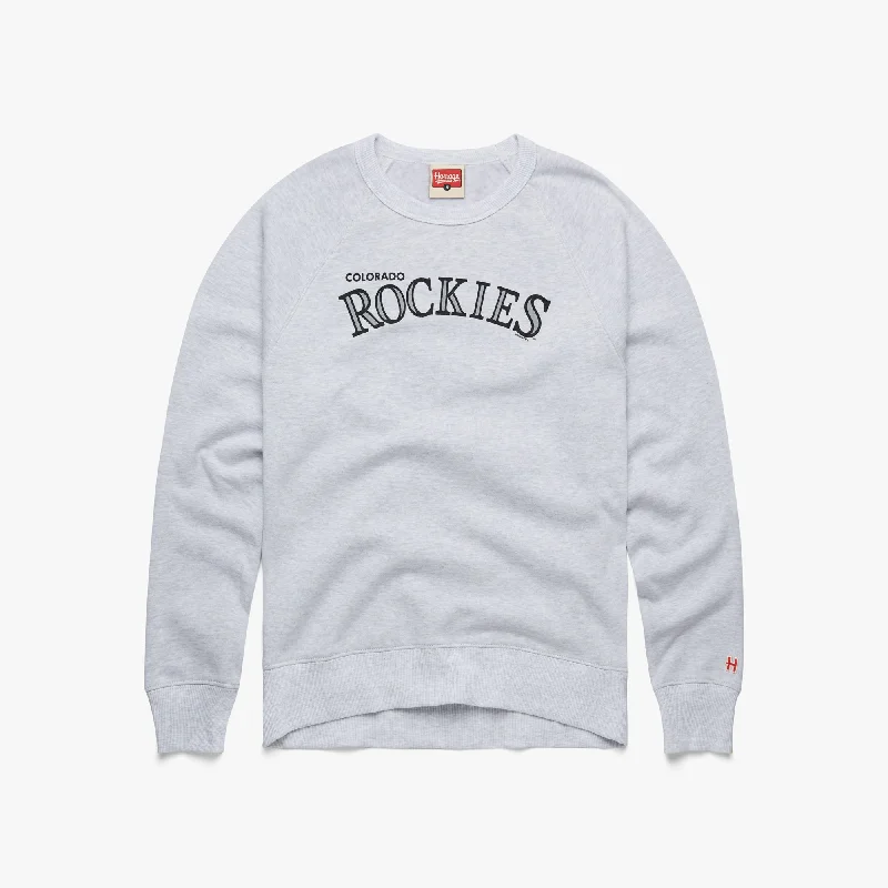 Colorado Rockies Jersey Logo Crewneck